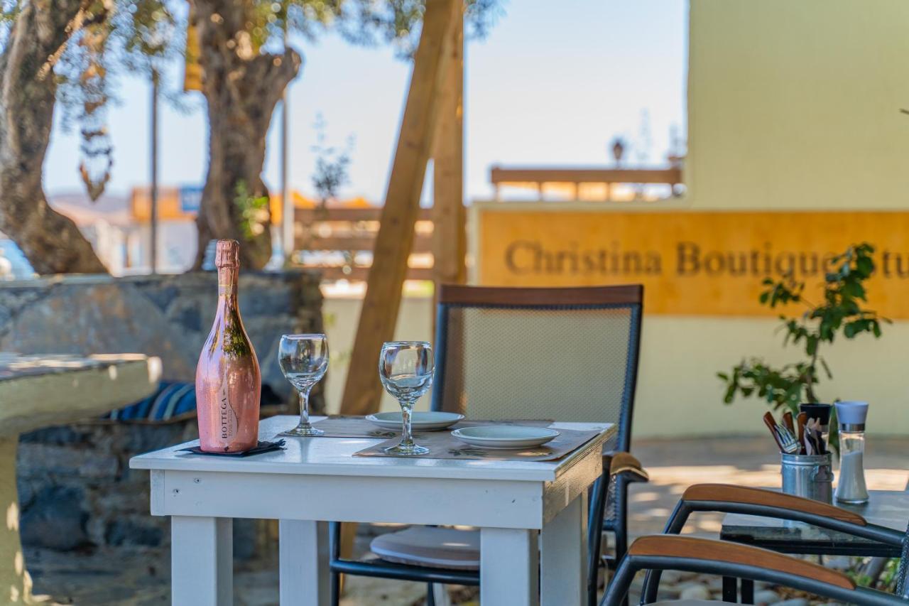 Christina Boutique Studios Elounda ภายนอก รูปภาพ